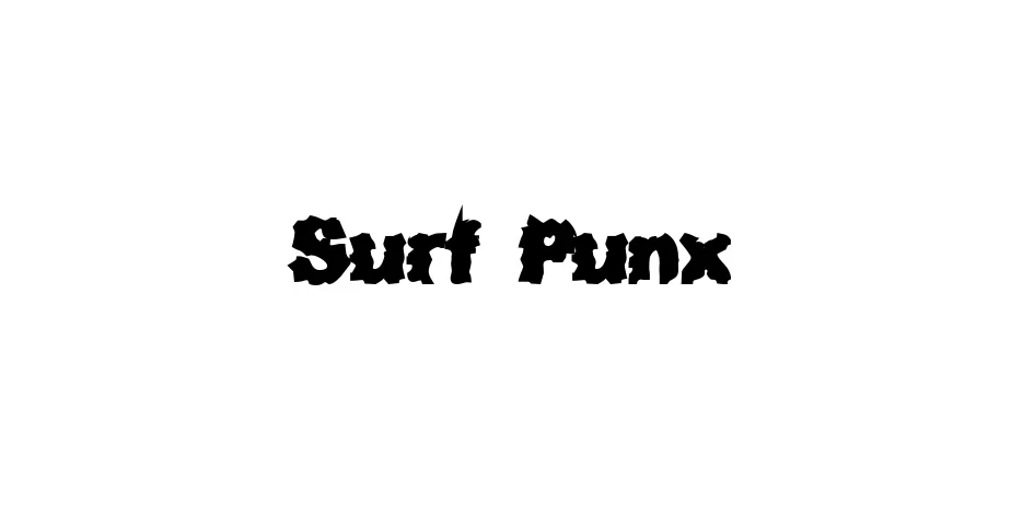 Fonte Surf Punx