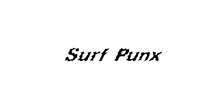 Fonte Surf Punx