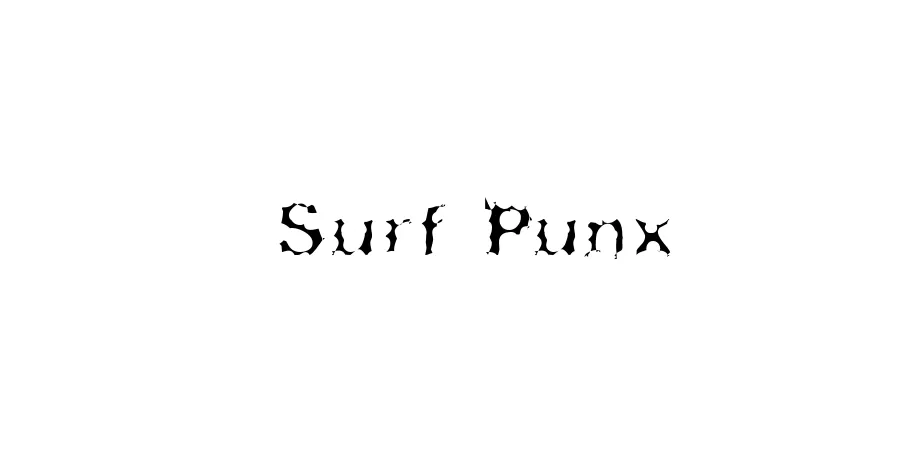 Fonte Surf Punx