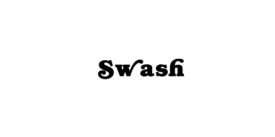 Fonte Swash