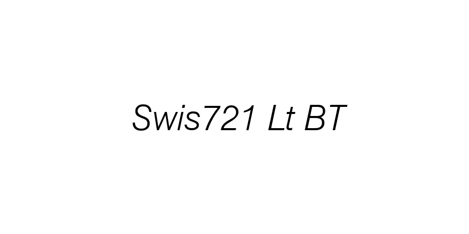 Fonte Swis721 Lt BT