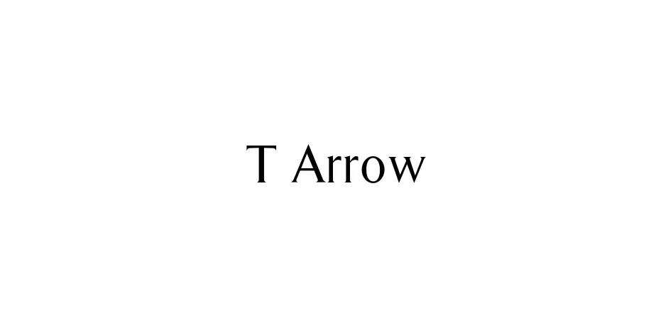 Fonte T Arrow