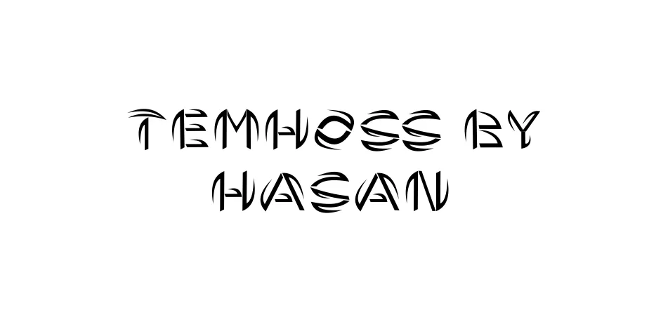 Fonte TEMHOSS By HAsAN