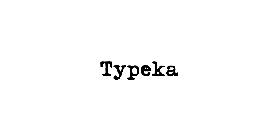 Fonte Typeka