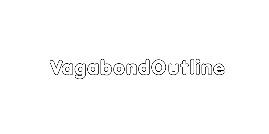 Fonte VagabondOutline