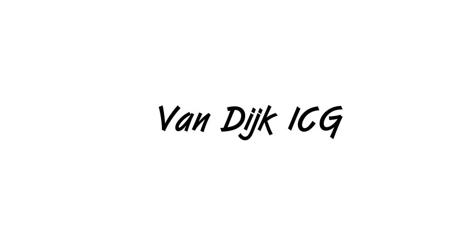 Fonte Van Dijk ICG