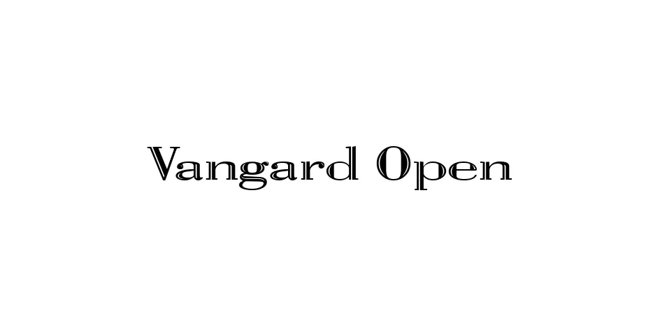 Fonte Vangard Open