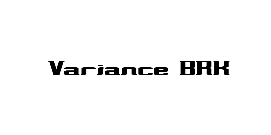 Fonte Variance BRK