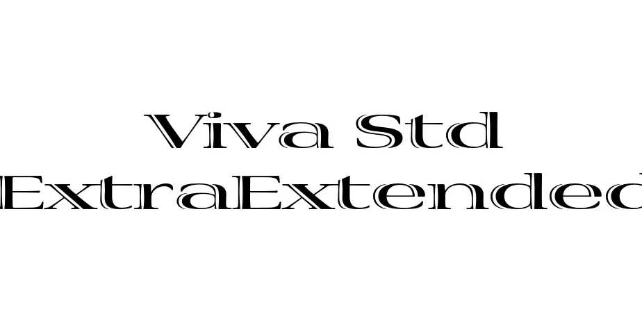 Fonte Viva Std ExtraExtended