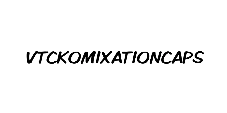 Fonte VTCKomixationCaps