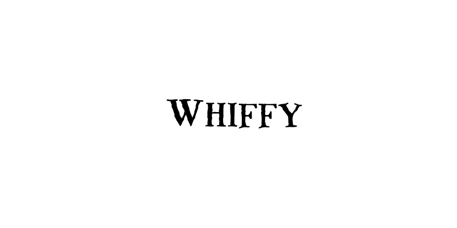 Fonte Whiffy