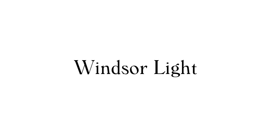 Fonte Windsor Light