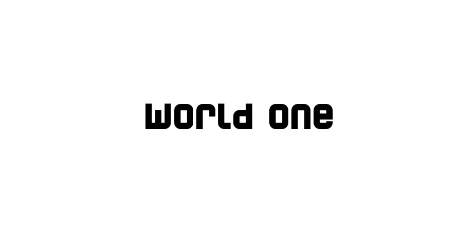 Fonte World One