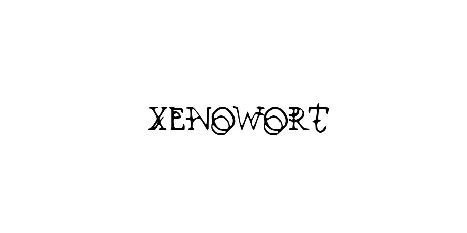 Fonte Xenowort