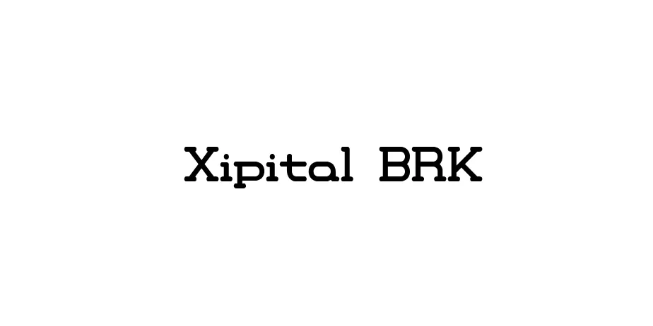 Fonte Xipital BRK