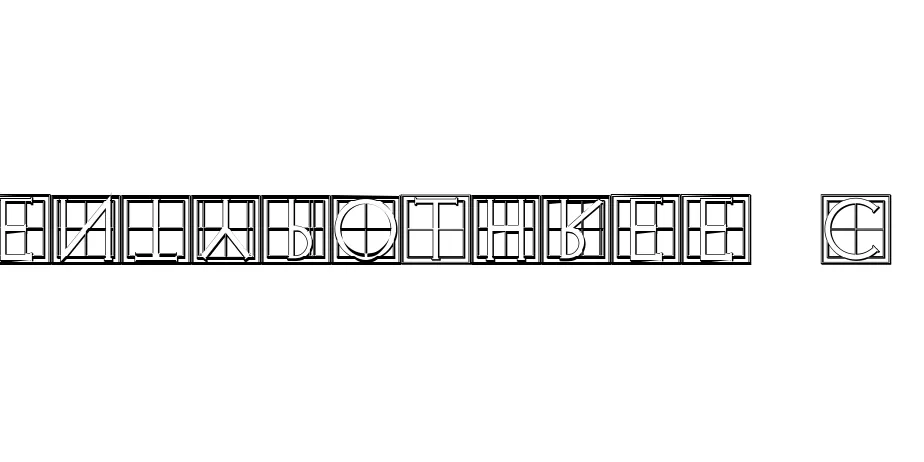 Fonte XperimentypoThree-C-Square