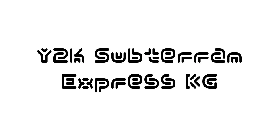 Fonte Y2k Subterran Express KG