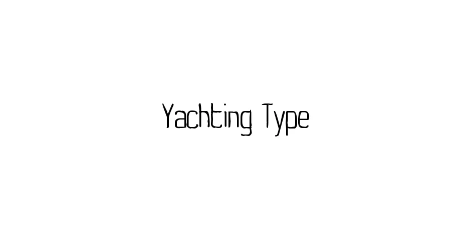 Fonte Yachting Type