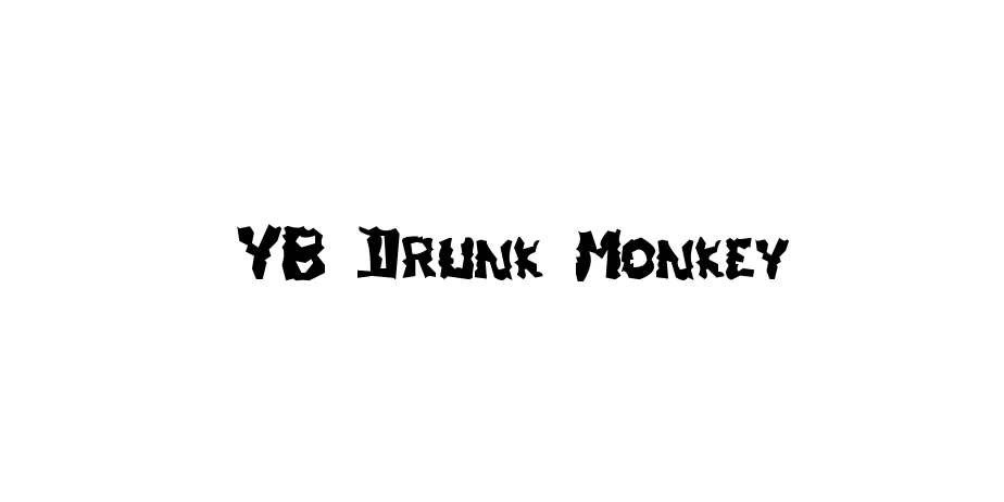 Fonte YB Drunk Monkey