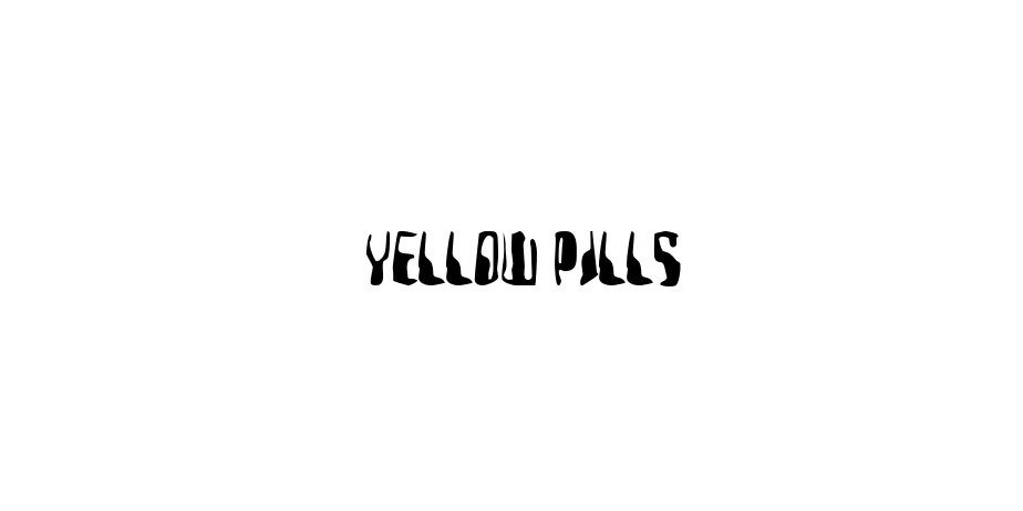 Fonte Yellow Pills