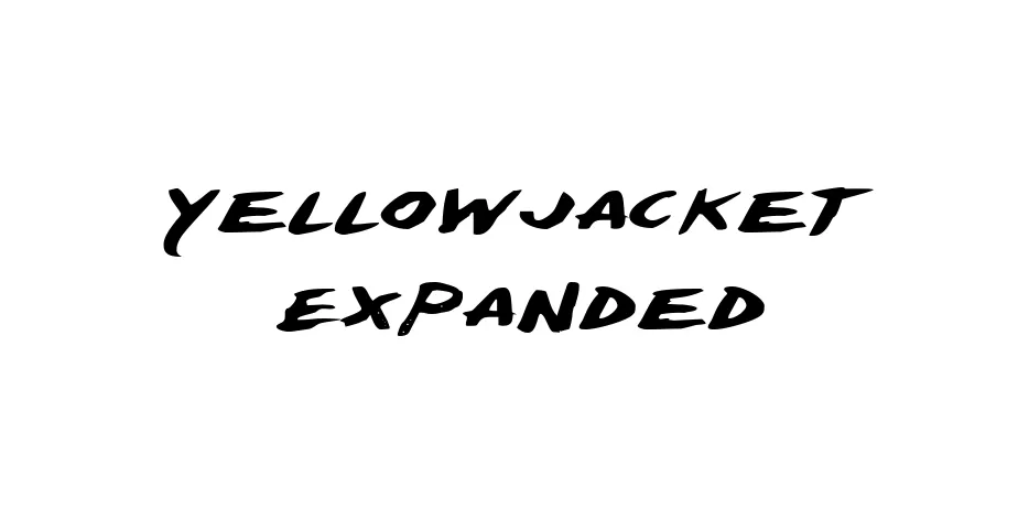 Fonte Yellowjacket Expanded