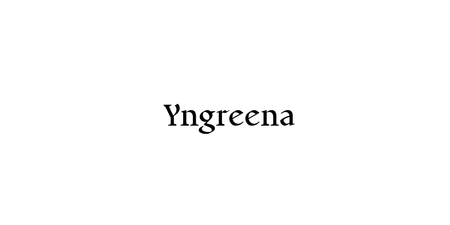 Fonte Yngreena