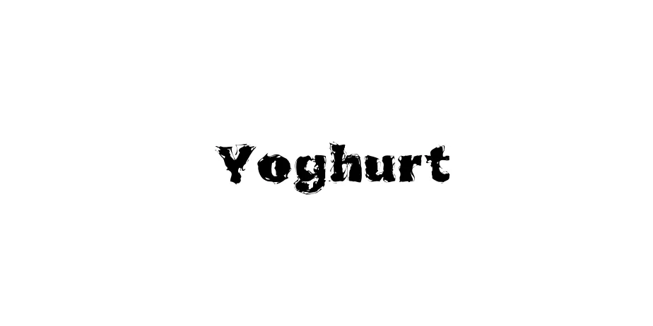 Fonte Yoghurt