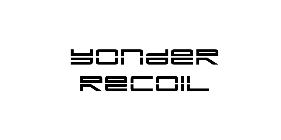 Fonte Yonder Recoil