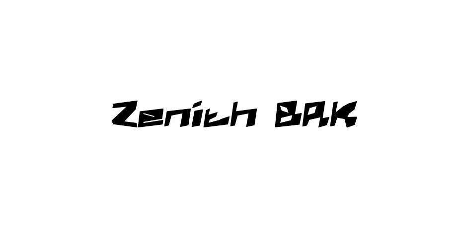 Fonte Zenith BRK