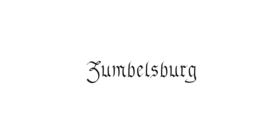 Fonte Zumbelsburg