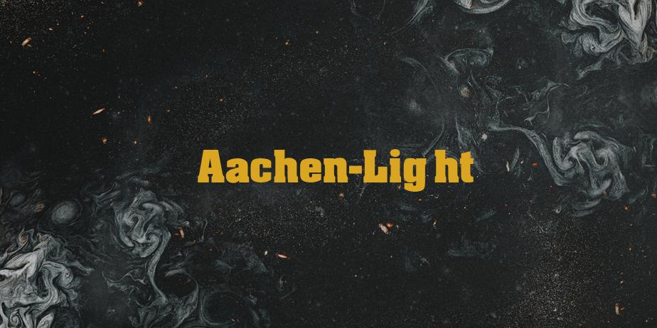 Fonte Aachen-Light
