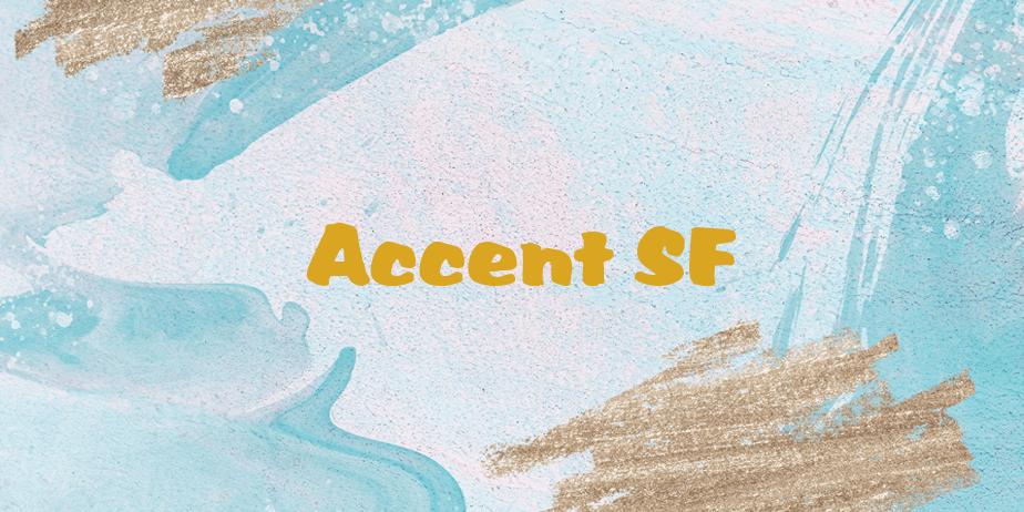 Fonte Accent SF