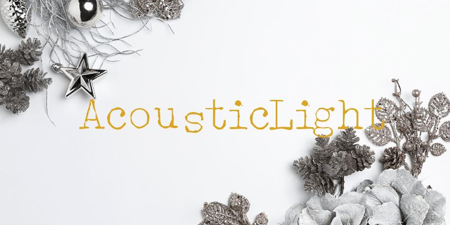 Fonte AcousticLight