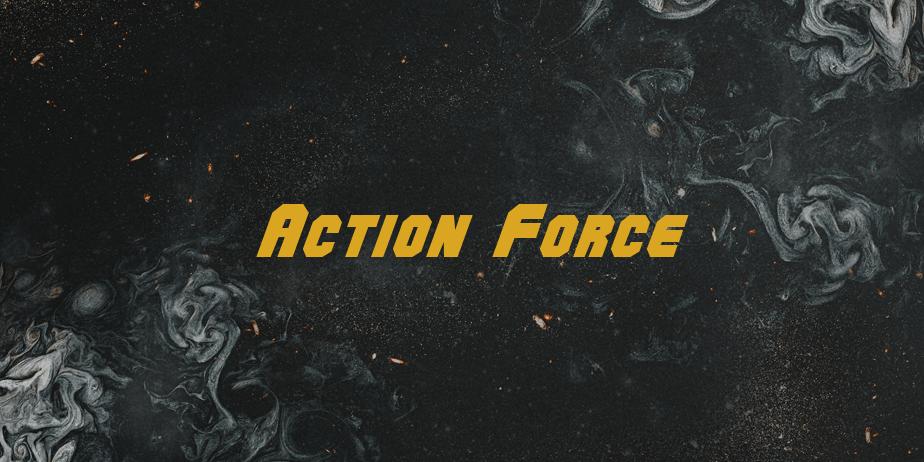 Fonte Action Force