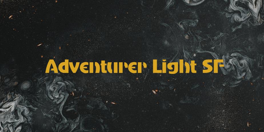 Fonte Adventurer Light SF