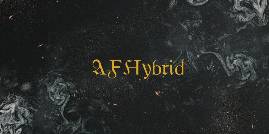 Fonte AFHybrid