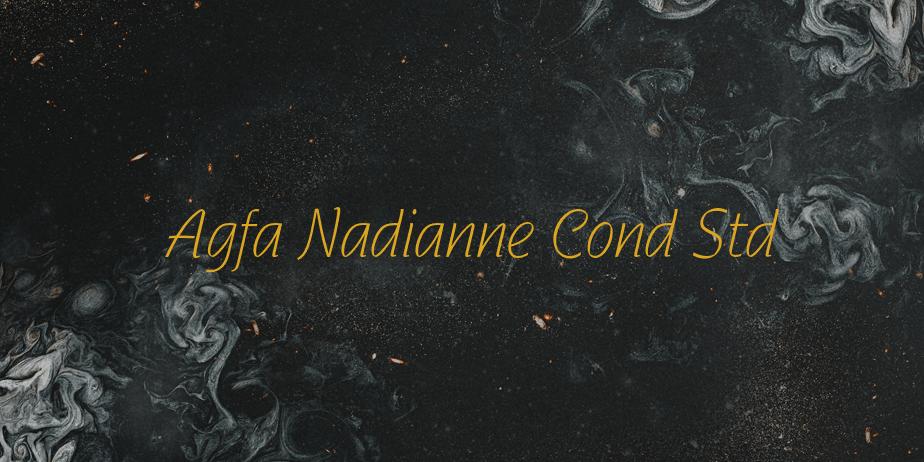 Fonte Agfa Nadianne Cond Std