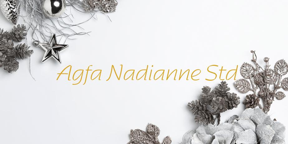 Fonte Agfa Nadianne Std