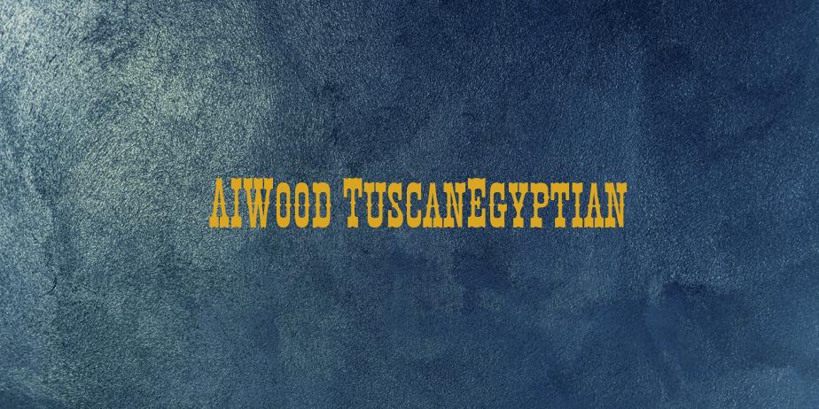 Fonte AIWood TuscanEgyptian