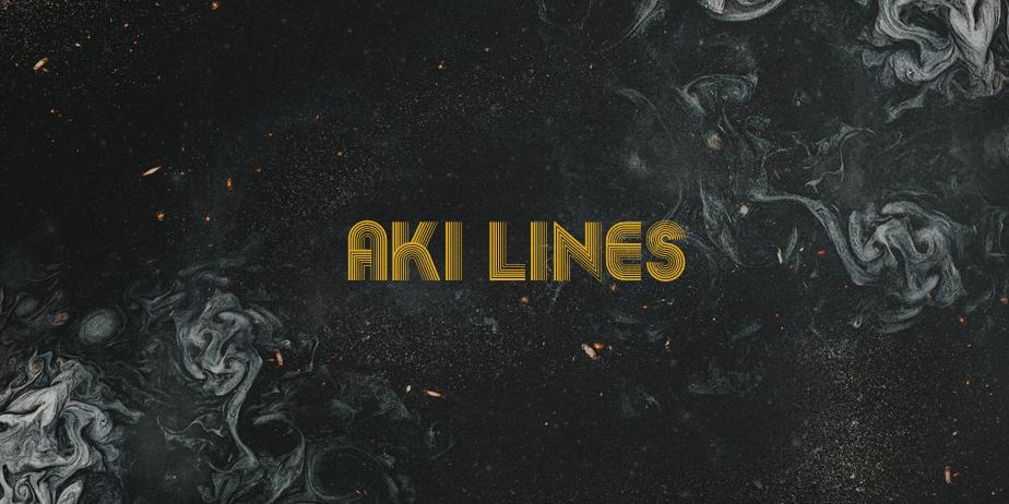 Fonte Aki Lines