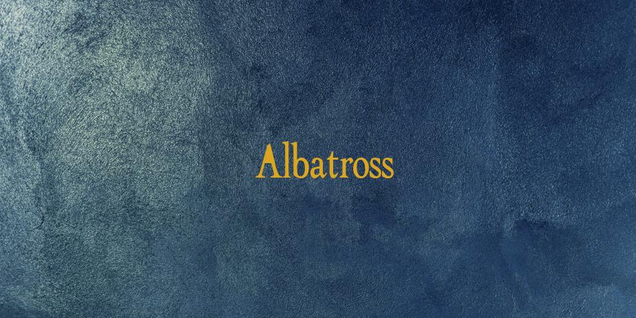 Fonte Albatross