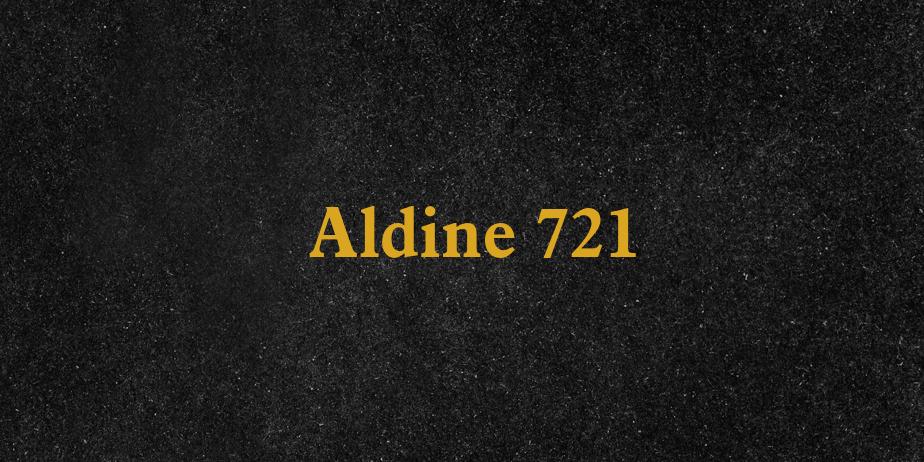 Fonte Aldine 721