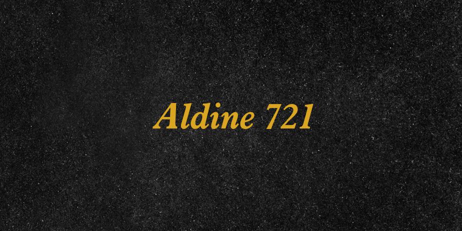 Fonte Aldine 721