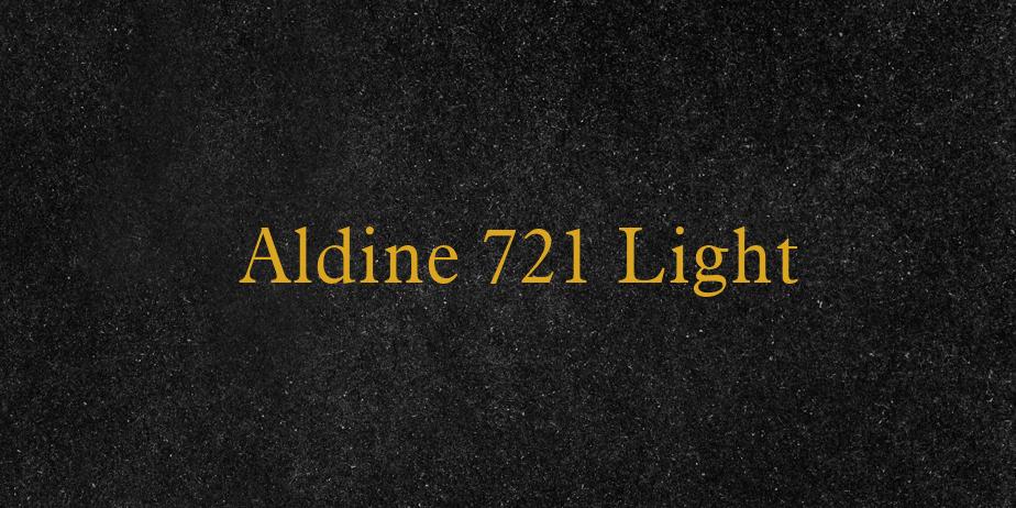 Fonte Aldine 721 Light