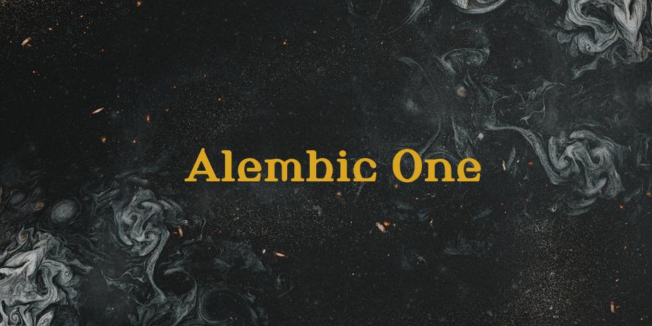 Fonte Alembic One