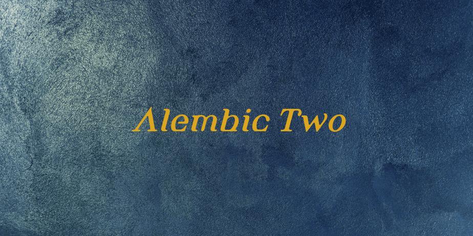 Fonte Alembic Two