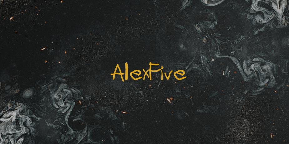 Fonte AlexFive