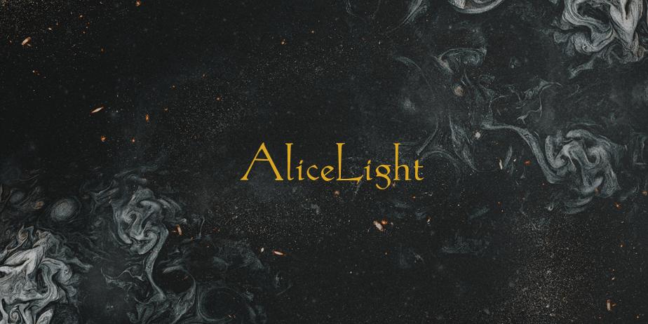 Fonte AliceLight