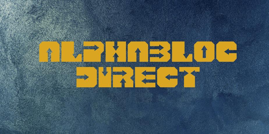 Fonte AlphaBloc Direct