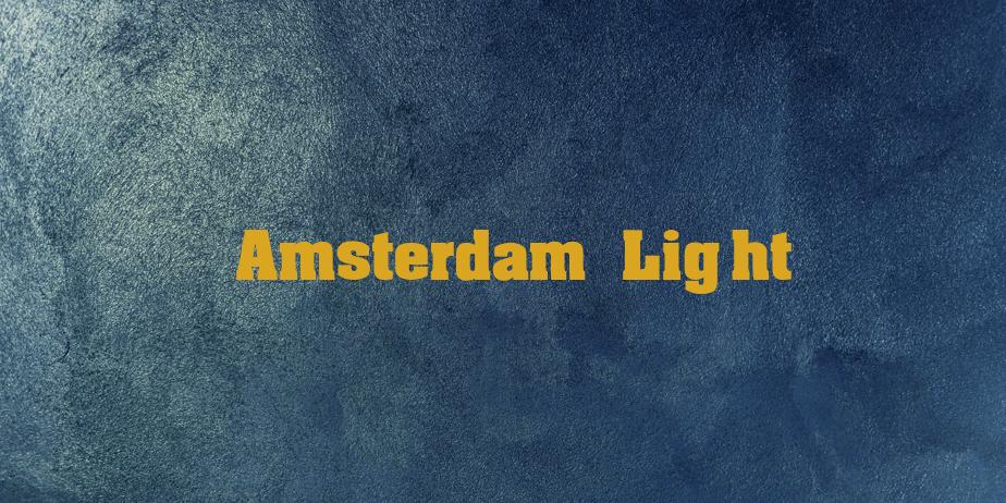 Fonte Amsterdam Light